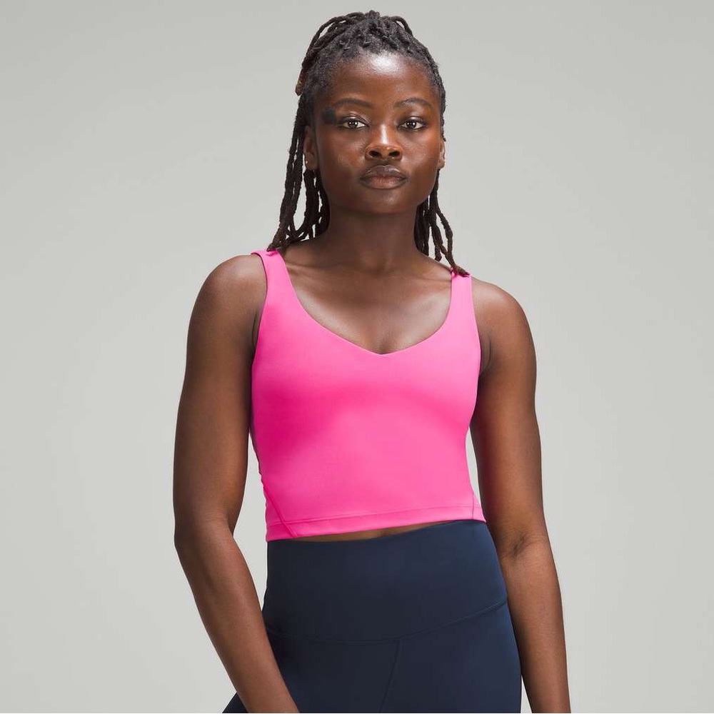 lululemon sonic pink align tank
